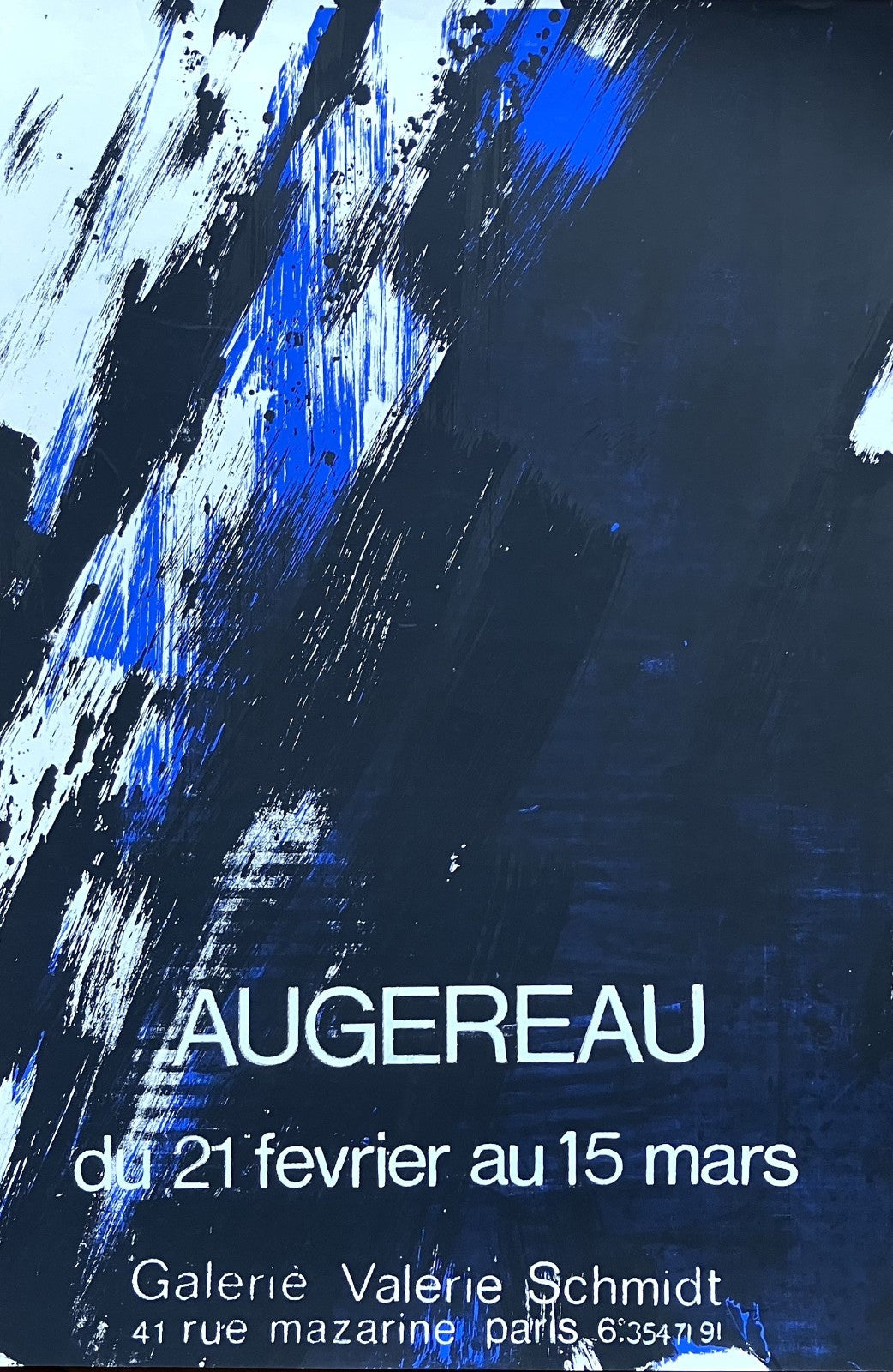 Claude Augereau, Affiche originale, 1970