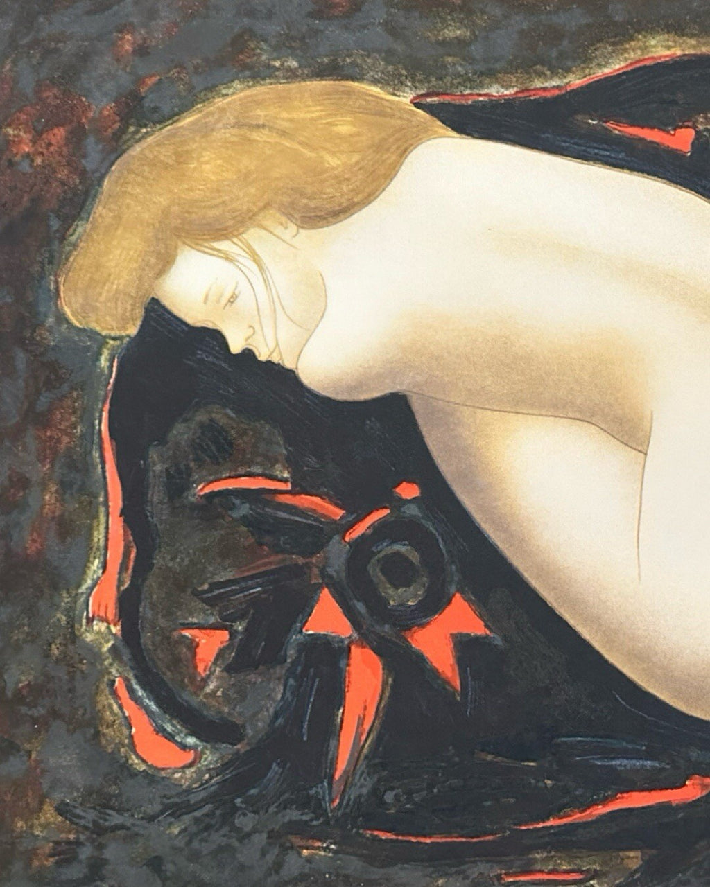 Alain Bonnefoit, Lithographie originale, 1980