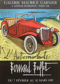 Bernard Buffet, Affiche, lithographie, 1985
