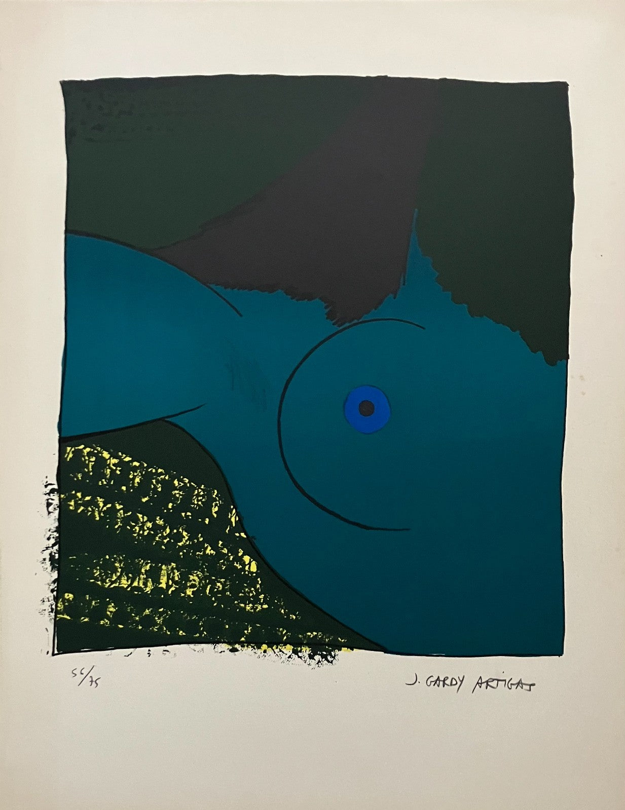 Joan-Gardy ARTIGAS Lithographie originale signée