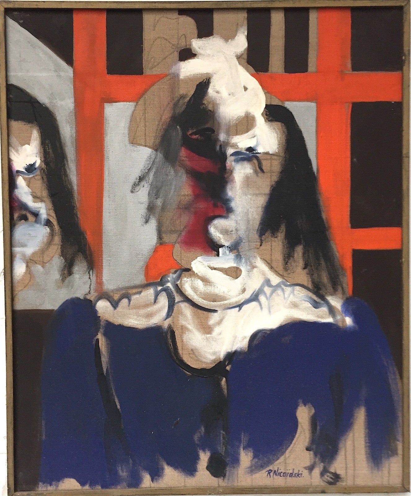 Robert Nicoïdski, Huile sur toile, 1970