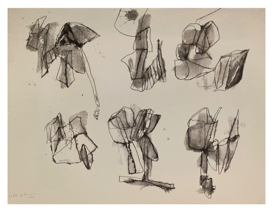 Daniel Humair, Affiche, lithographie, 1977