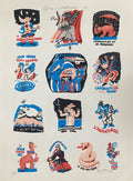 Yak Rivais, Sérigraphie, 2000