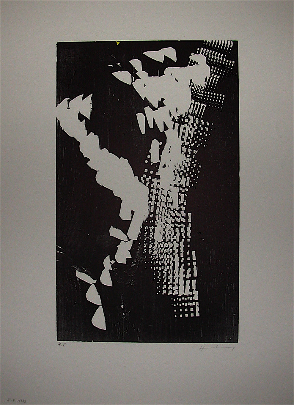 Hans Hartung, Gravure, 1976