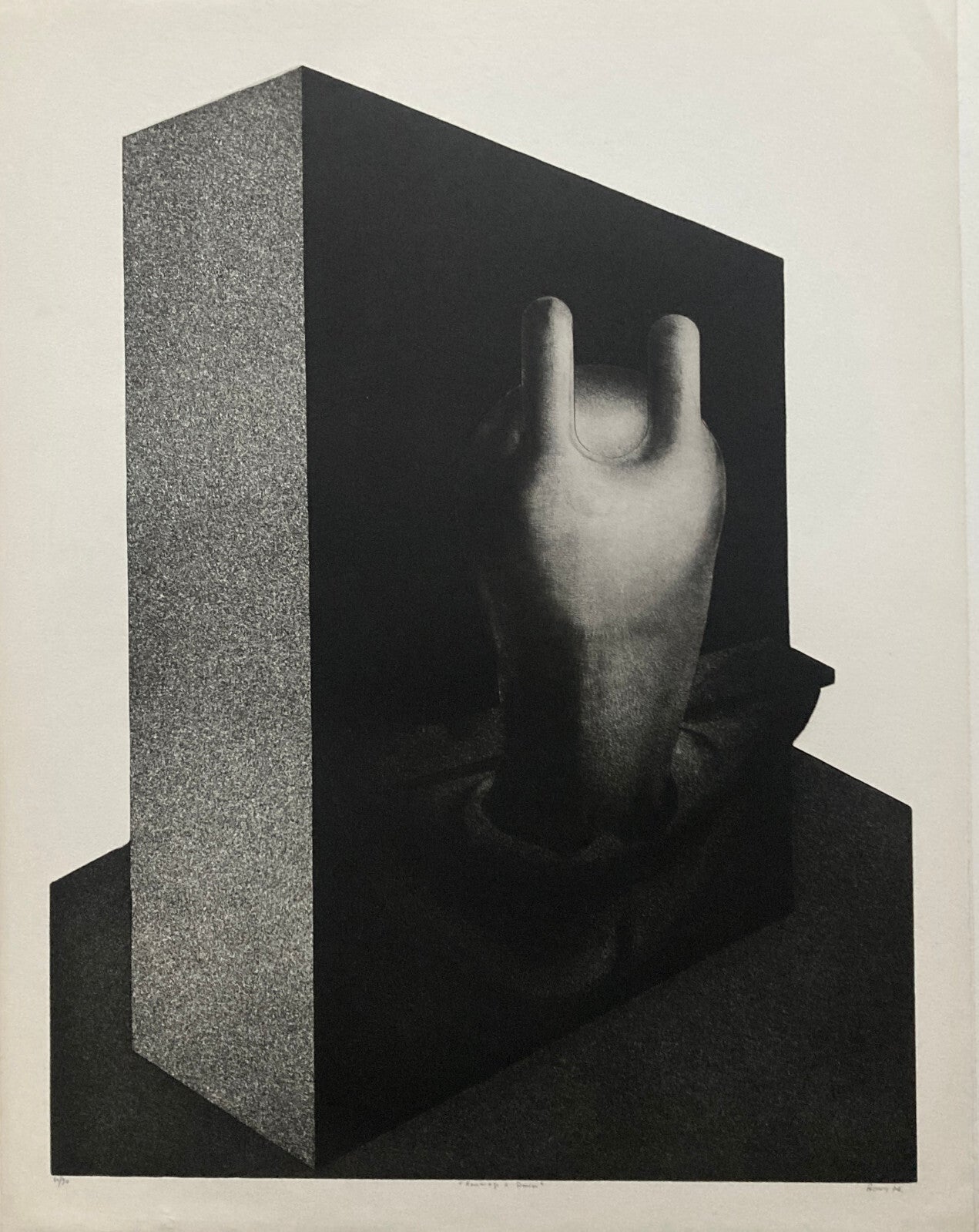 Christian Fossier, Gravure, 1974