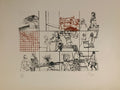 Orlando Pelayo, Gravure originale, 1990