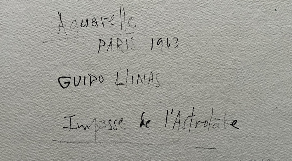 Guido Llinas, Encre, 1963