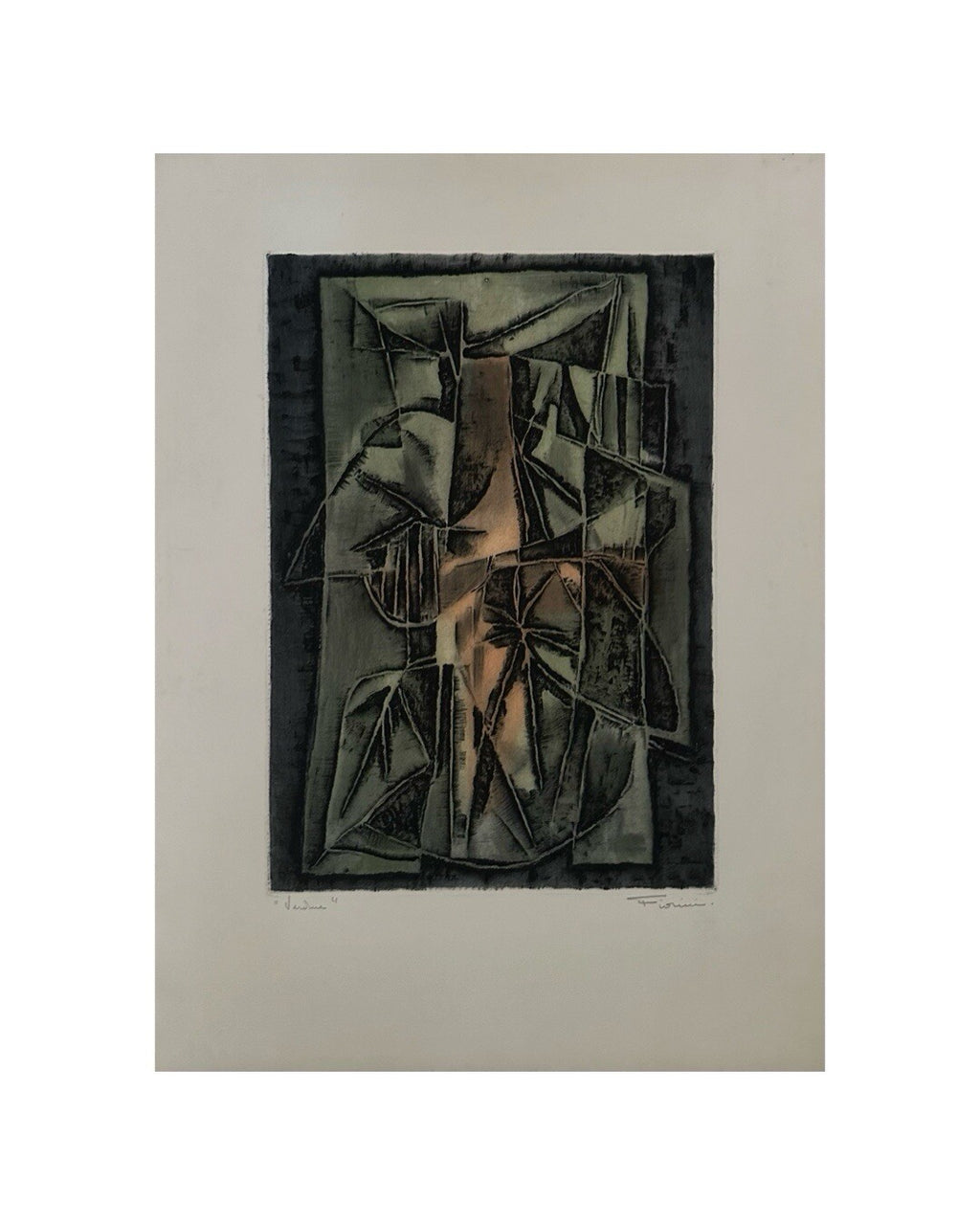 Marcel Fiorini, Gravure, 1960