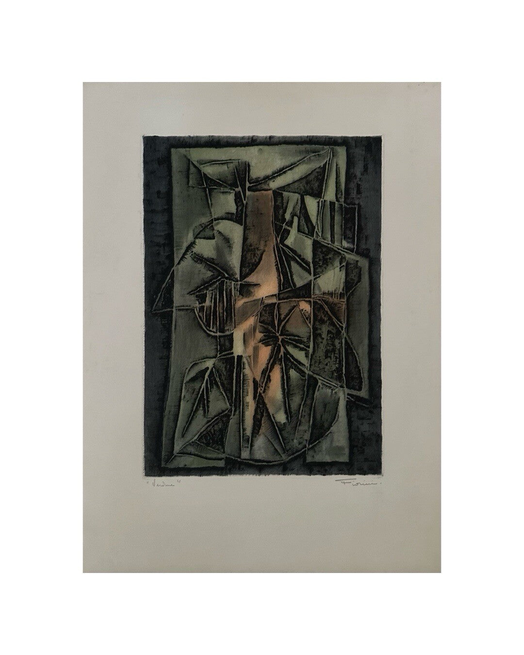 Marcel Fiorini, Gravure, 1960