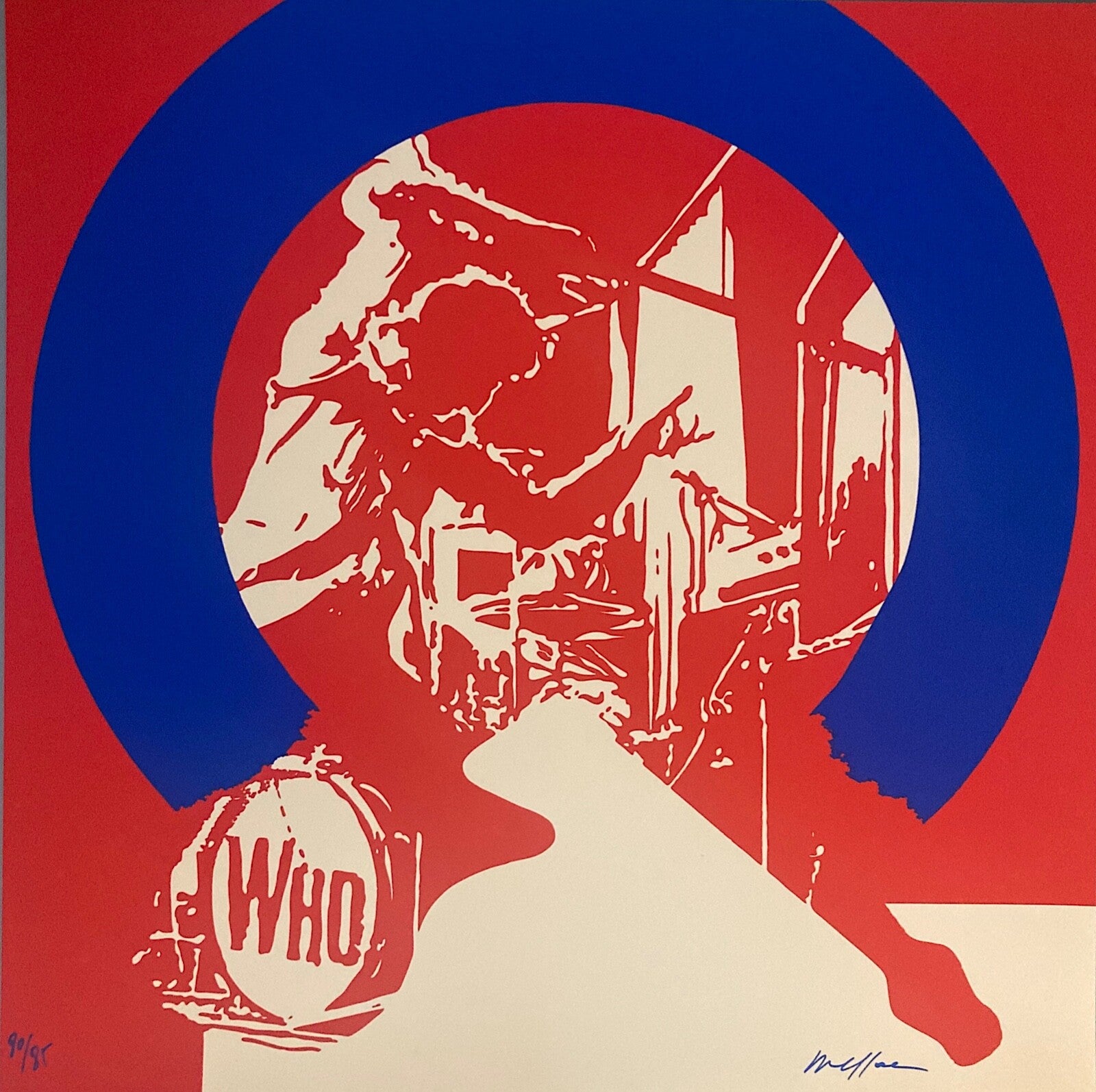 Yvan Messac, Sérigraphie, 1990