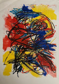 Karel Appel Original-Lithografie 1961 Abstrakte Kunst Abstraktion CoBra