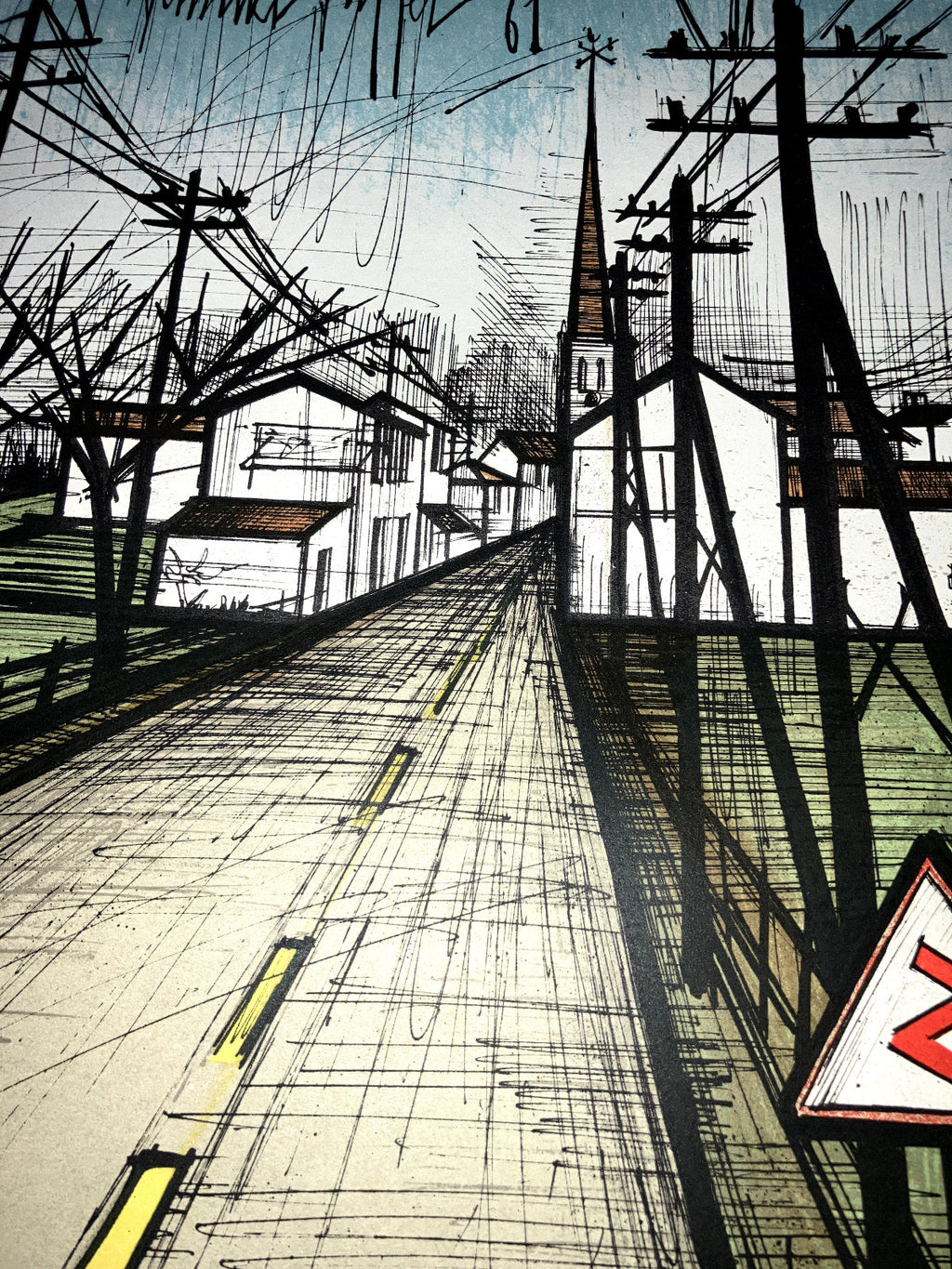 Bernard Buffet, Affiche, lithographie, 1962