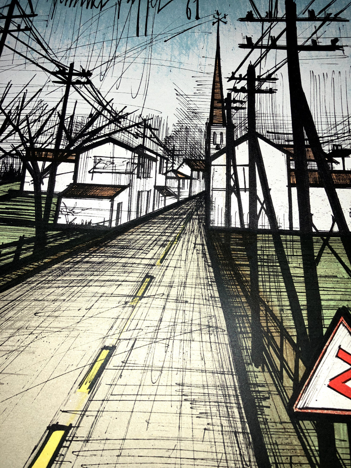Bernard Buffet, Affiche, lithographie, 1962