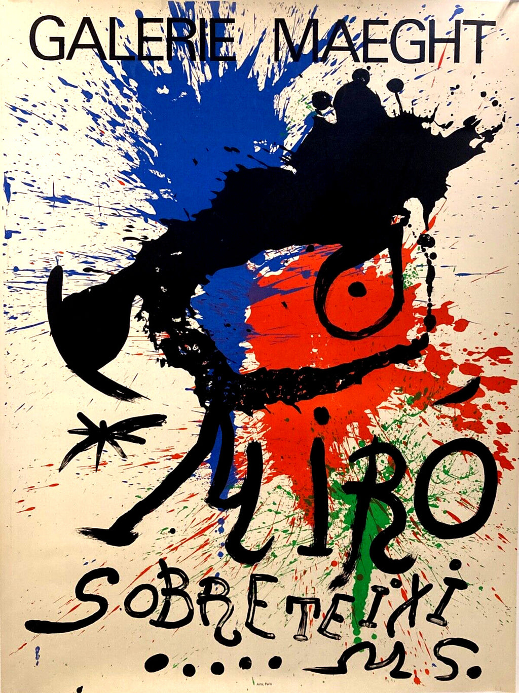 Joan Miró, Affiche originale, 1970