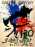 Joan Miró, Affiche originale, 1970