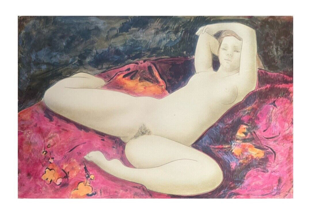 Alain Bonnefoit, Lithographie originale, 1980