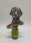 Jaber Al Mahjoud, Sculpture en plâtre peint, 1980