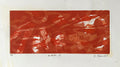 Shirley Sharoff Gravur, signiert, Konzeptkunst, Abstrakte Kunst, Abstrakte Kunst