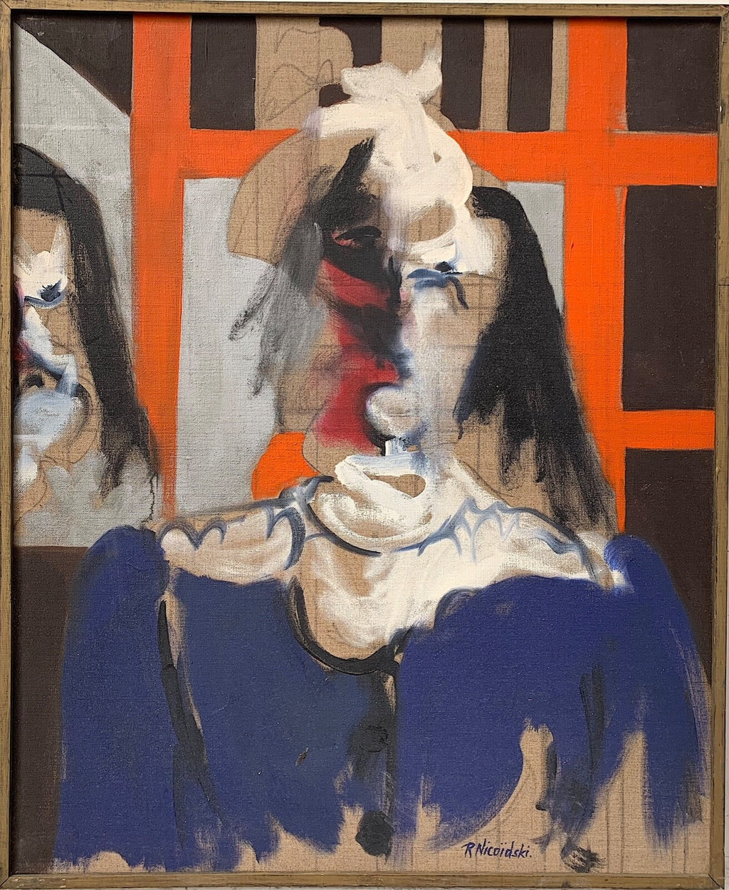 Robert Nicoïdski, Huile sur toile, 1970