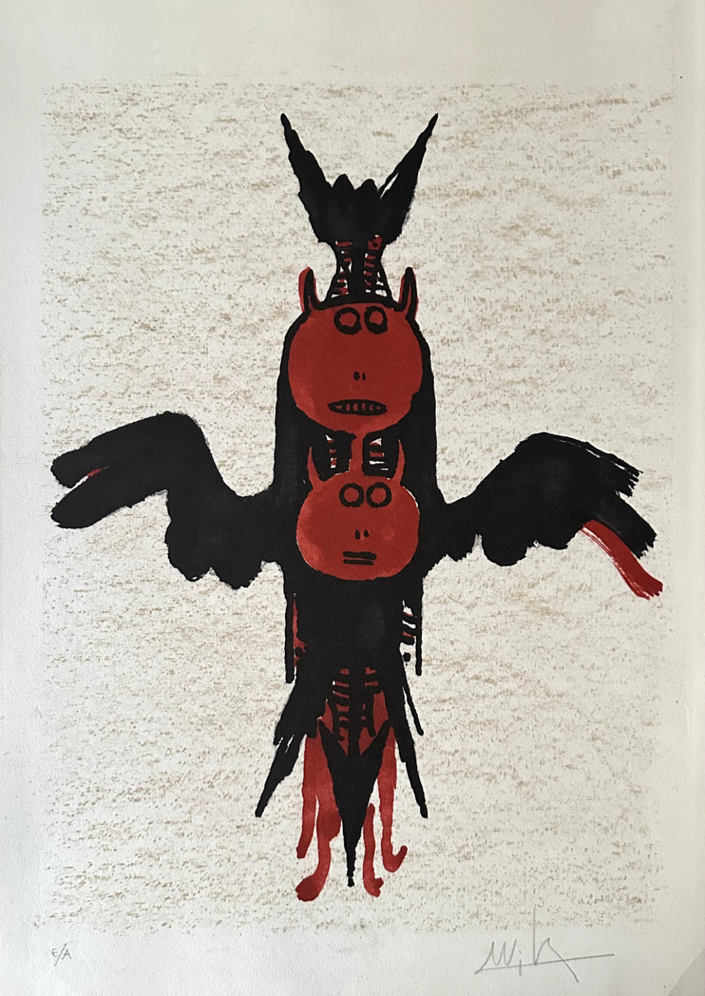 Wilfredo Lam, Lithographie