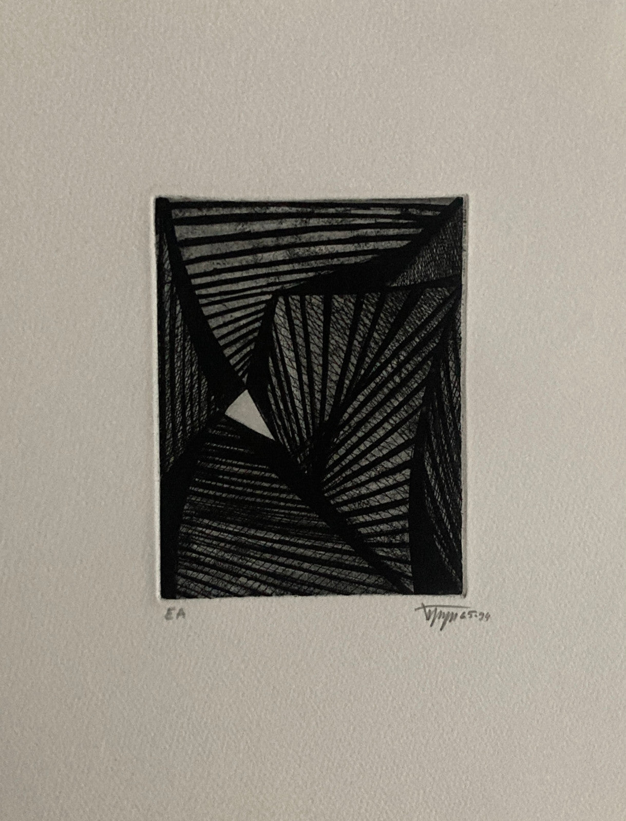 William Brui, Gravure, 1994