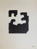 Eduardo Chillida Originallithografie signiert abstrakte Kunst Abstraktion abstrakt