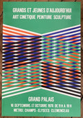 Carlos Cruz-Diez, Affiche originale, 1976