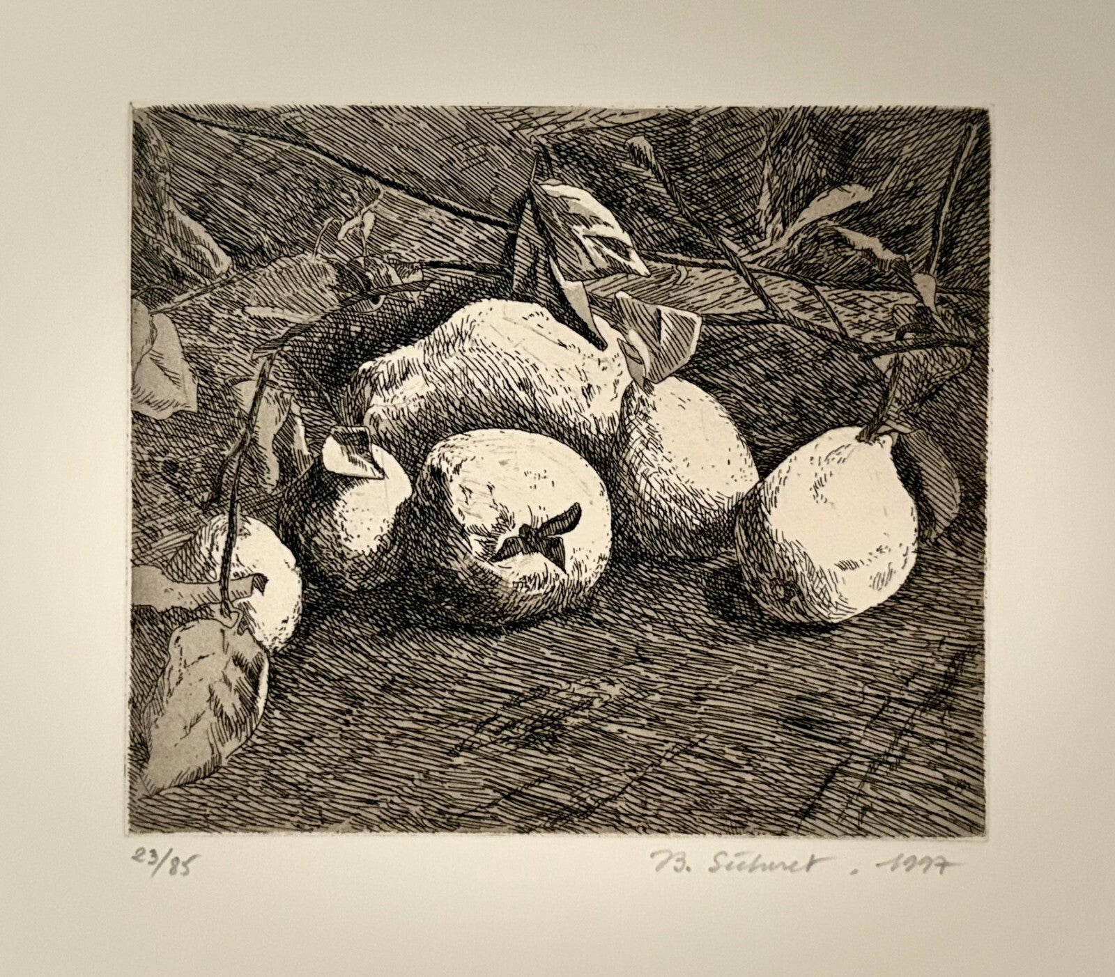 Jean-Baptiste Sécheret, Gravure, 1997