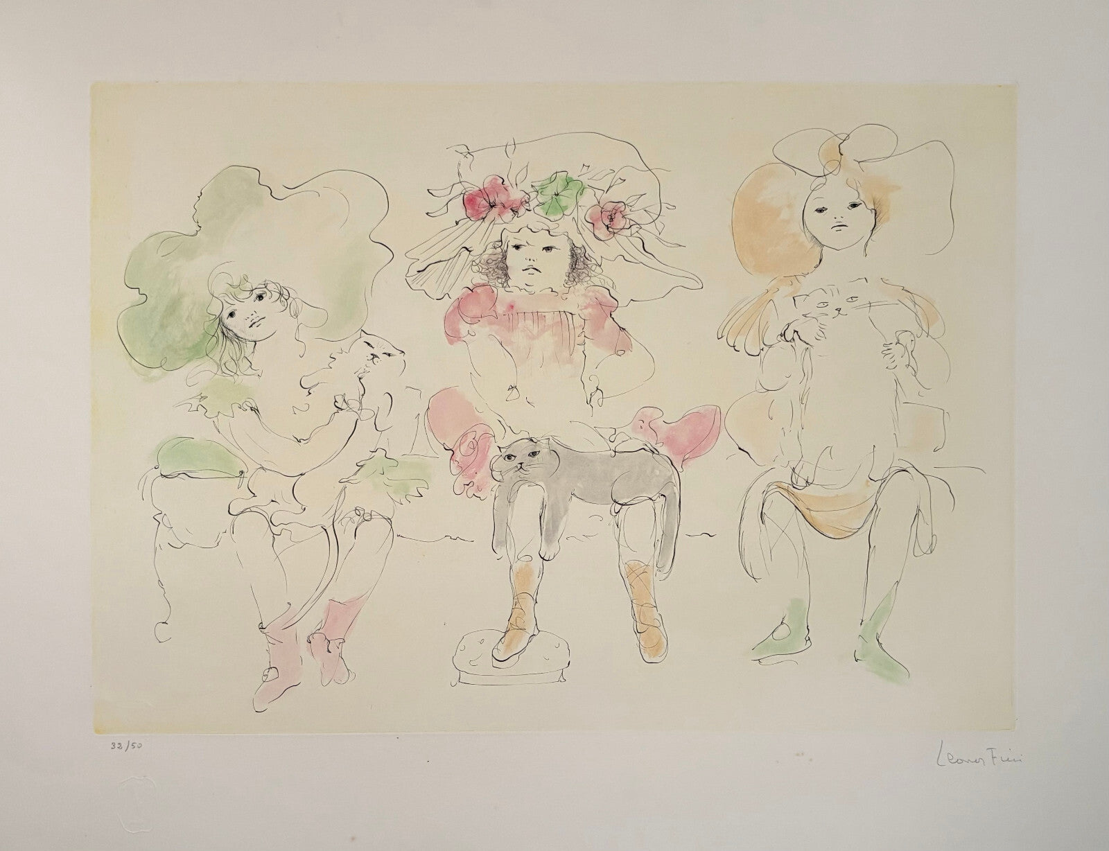 Léonor Fini, Gravure, 1980