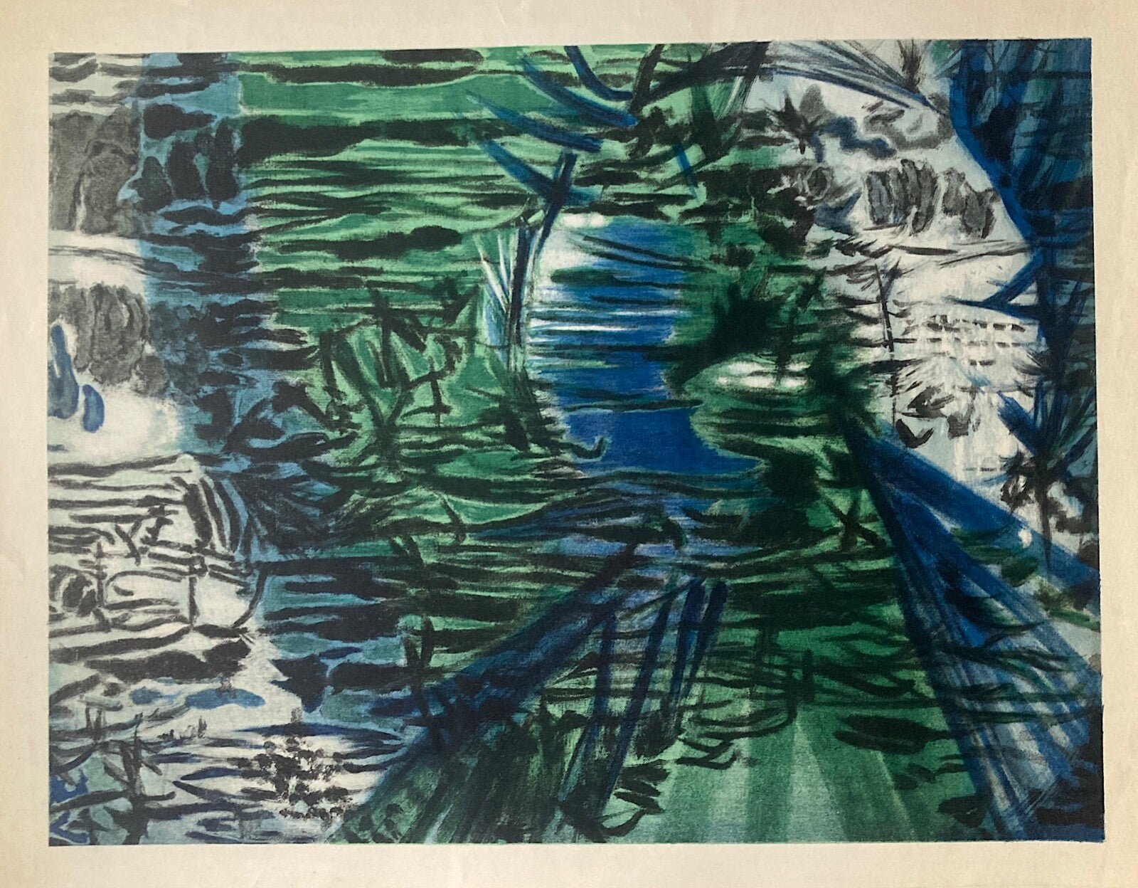 André Marchand, Affiche, lithographie, 1970