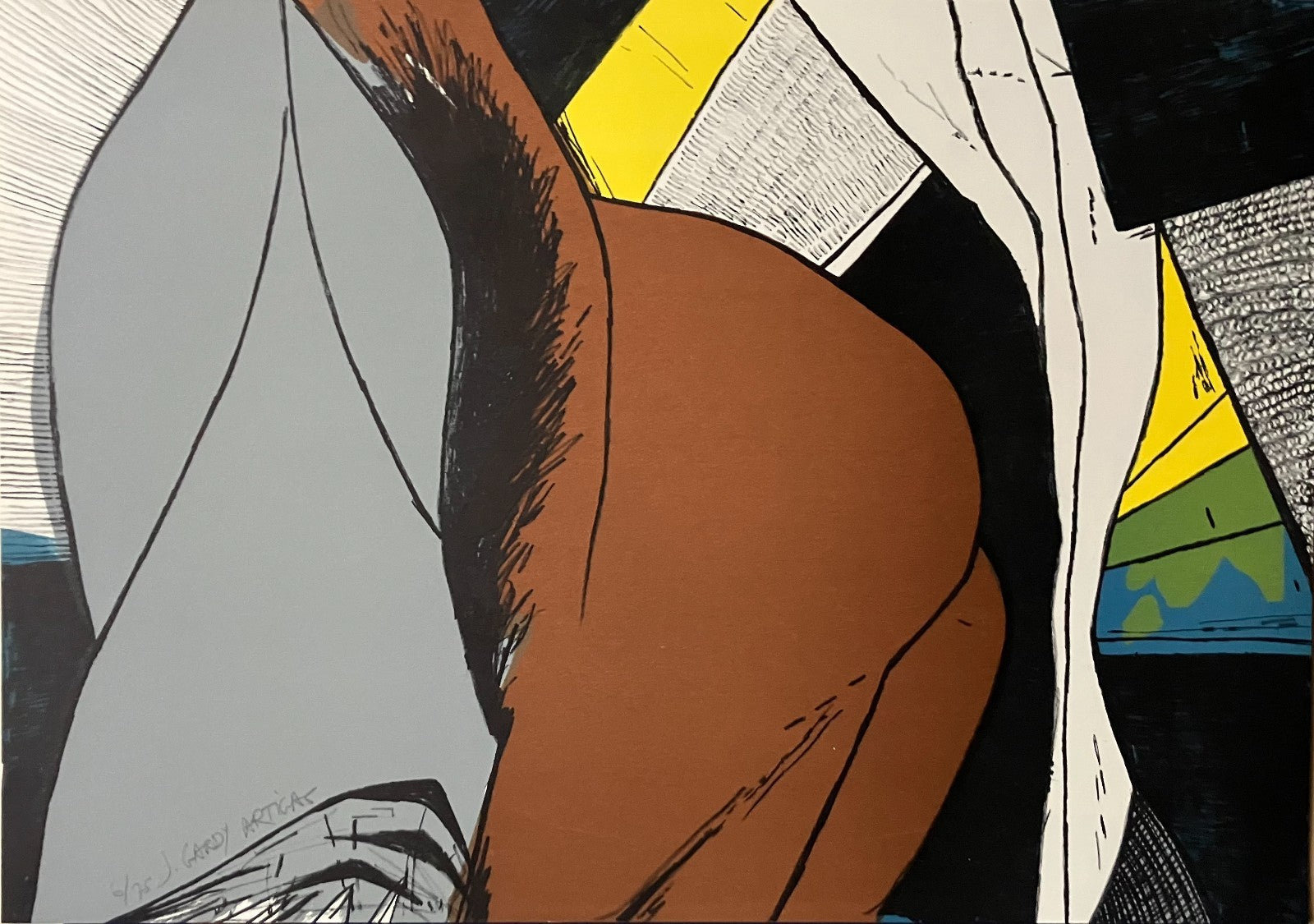 Joan-Gardy ARTIGAS Lithographie originale signée