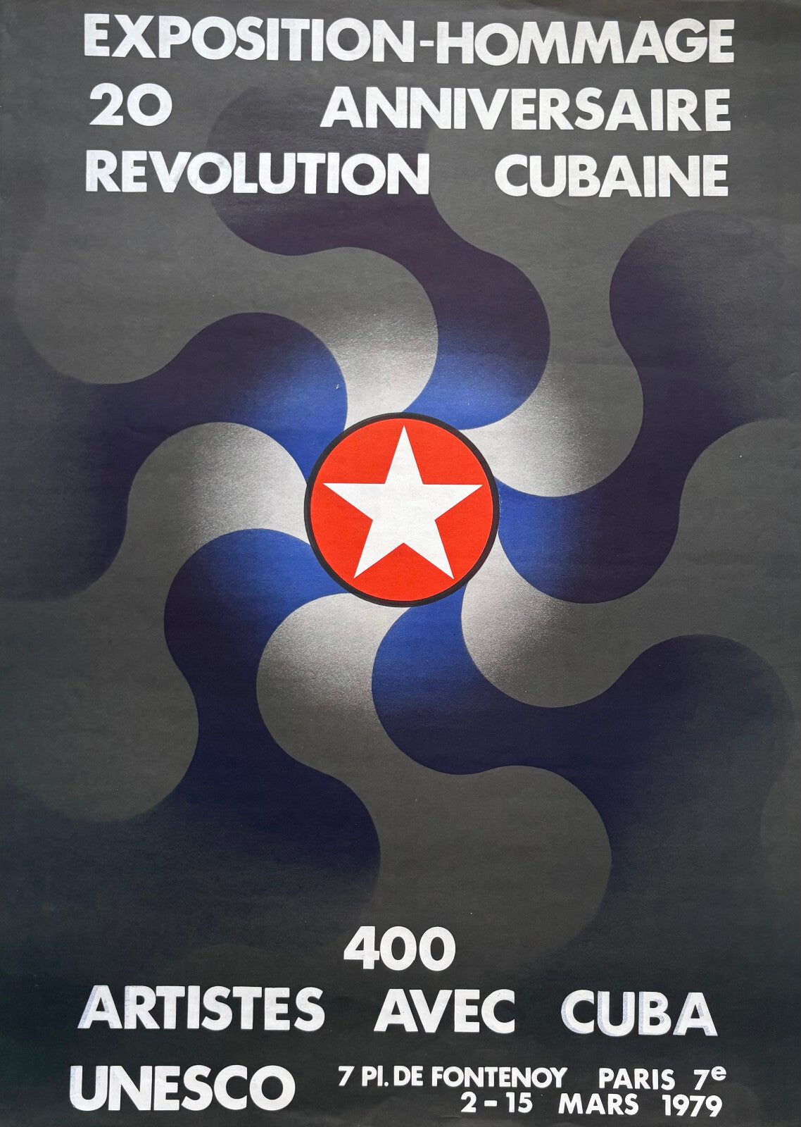 Julio Le Parc, Affiche originale, 1979