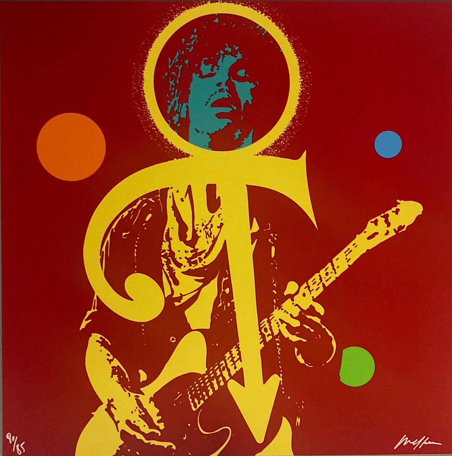 Yvan Messac, Sérigraphie, 1990