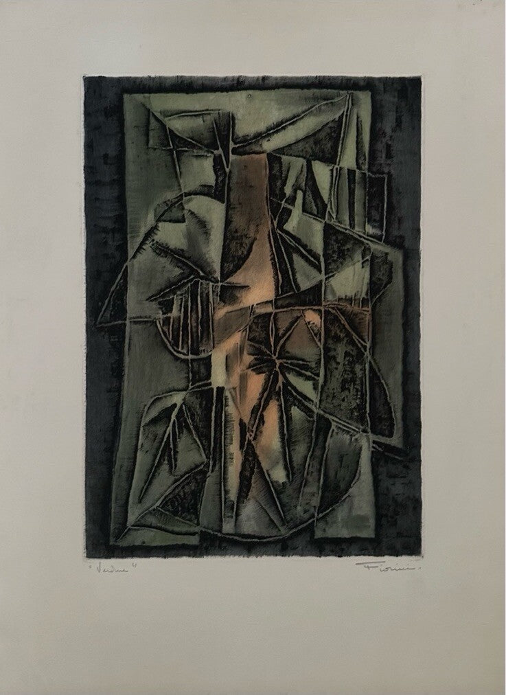 Marcel Fiorini, Gravure, 1960
