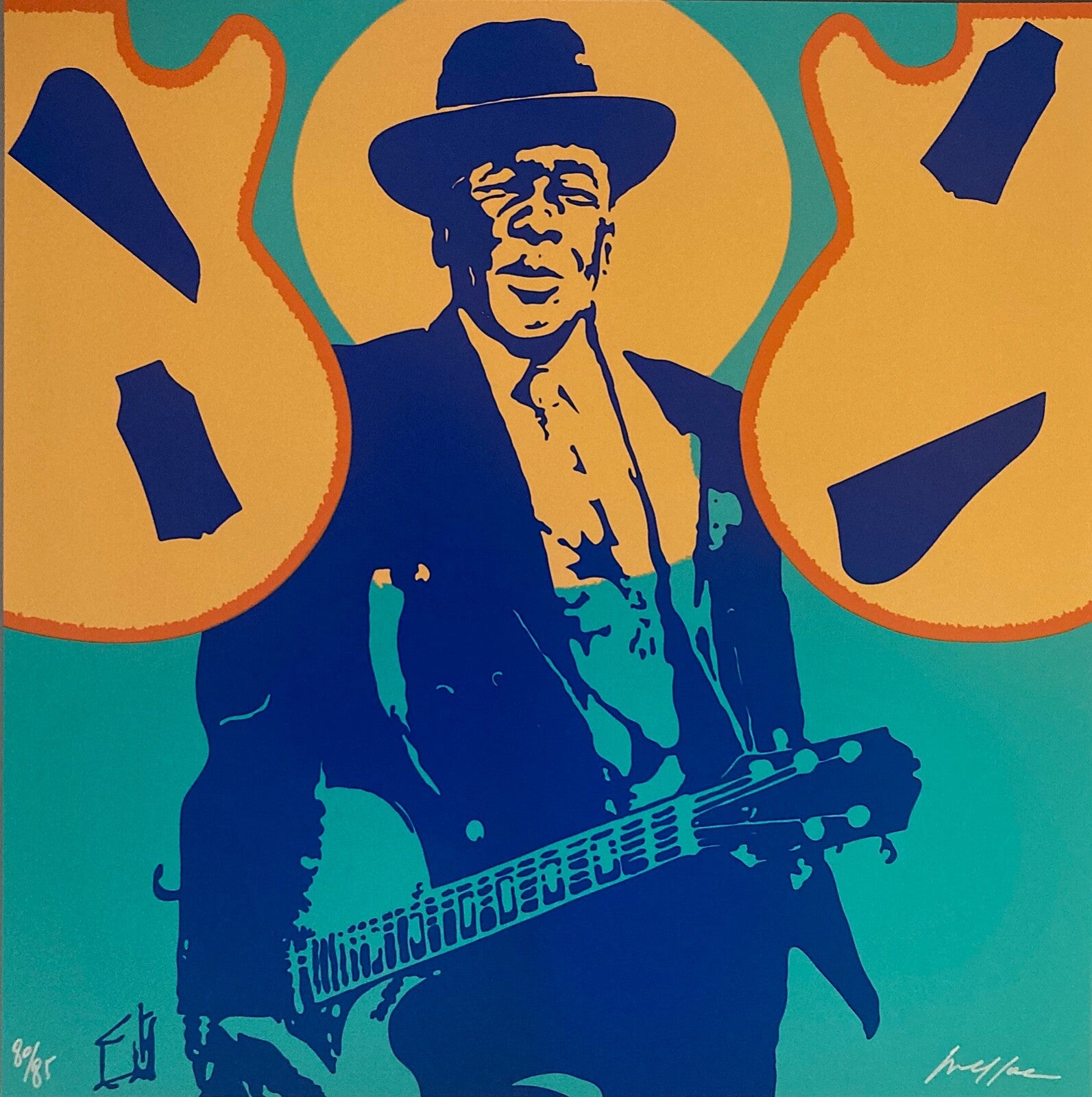 Yvan Messac, Sérigraphie, 1990
